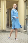 Платье, цвет голубой, 11448-1647/19 - фото 4