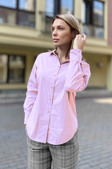 Блуза, цвет ледяной розовый, 13395-1645/11 - фото