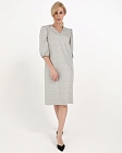 Платье, цвет светло-серый паркет, 11541-2427/4 - фото 1