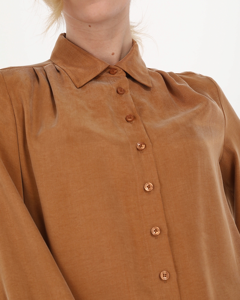 Блуза, цвет мускатный орех, 13439-4296/22 - фото