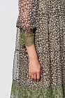 Платье на подкладе женское, Цвет: серо-зеленый - фото 8